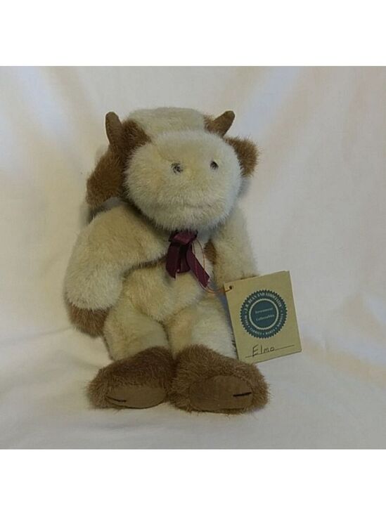 J.B. Bean and Associates Other - J.B. Bean Collectible Plush Toy Cream/Brown 10"